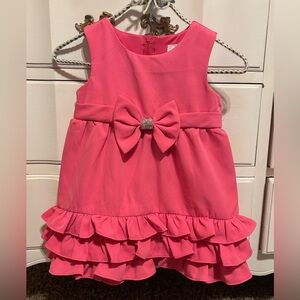 Rare Editions Pink Dress with Bow